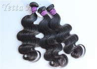 موی سیاه و سفید نرم طبیعی برای موهای باکره پرو