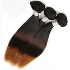12 &quot;- 30&quot; Three Tone Ombre Extensions برای موهای مصنوعی / موی مصنوعی مو برزیلی