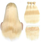 613 Bloned Straight 3 Bundles موهای مصنوعی پرو برای دختر 18 ساله
