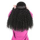 100٪ Curly Peruvian Virgin Hair Extensions / Black Women بسته نرم افزاری Curly Curly