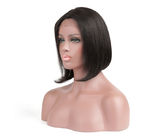 کلاه گیس های 100٪ Virgin Virgin Wigs کلاه گیس های توری کامل انسان با درجه 10A موی کودک