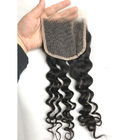 SGS 100٪ مو مو Virgin Virgin Remy با بسته شدن موهای موج عمیق موج انسانی