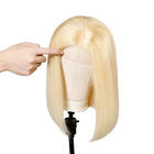 کلاه گیس توری موی طبیعی 8 اینچ خام ویرجین برای زنان سیاه پوست