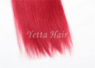 موی مرطوب یاساریایی بدون قرمز روشن، 16 اینچ بافت موی انسان