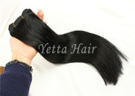 موی Straight Remy Hair Weave، موی واقعی برزیل ویرجین بدون بوی بد