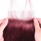 ابریشمی Straight Virgin 100 Extensions برای موهای زائد برزیل 99J Color