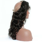 بدن Wave 360 ​​Tace Frontal 100٪ Braised Virgin Hair 9A / 10A Grade