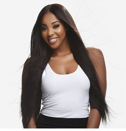 Yetta Silky Straight 8A موی ویرجین پردازش نشده با رنگ طبیعی موی کودک